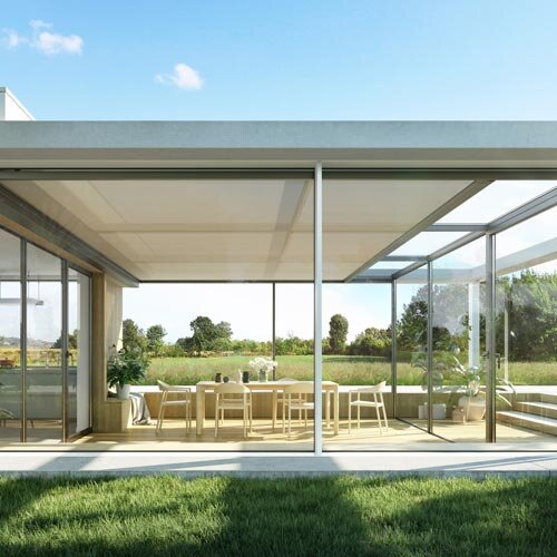 Effiziente Rollläden von Warema für optimalen Sonnenschutz Ein neuer Wintergarten
